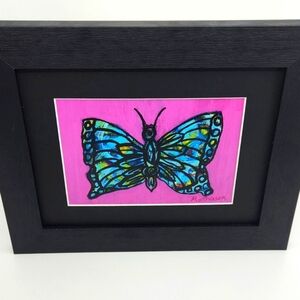 Original Acrylic Butterfly Painting by Butterfly Rising Designs